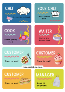 restaurant role play